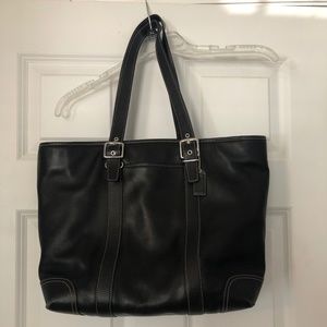 Coach tote, black